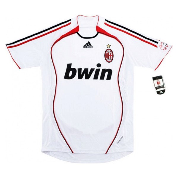 Tailandia Camiseta AC Milan Replica Segunda Ropa Retro 2006 2007